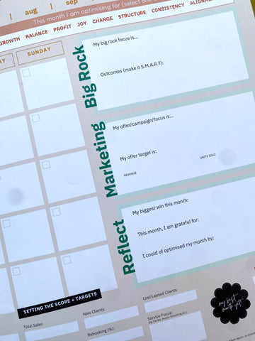 InFlow 365 Monthly Planner